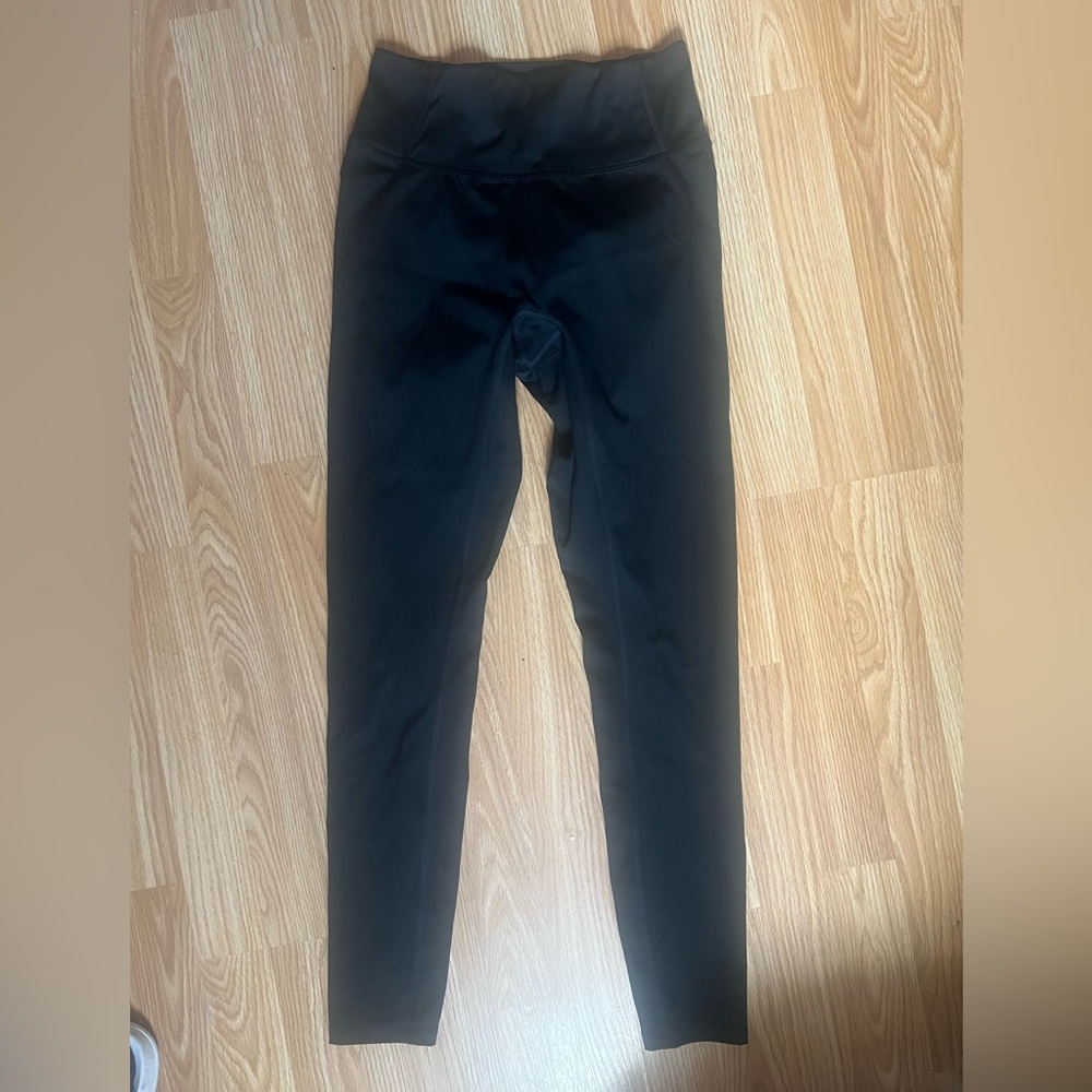 Firmabs Black Leggings Active Wear High Waisted/ Scrunch Butt / Tummy control
